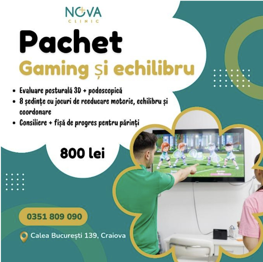 Pachet „Gaming & echilibru”